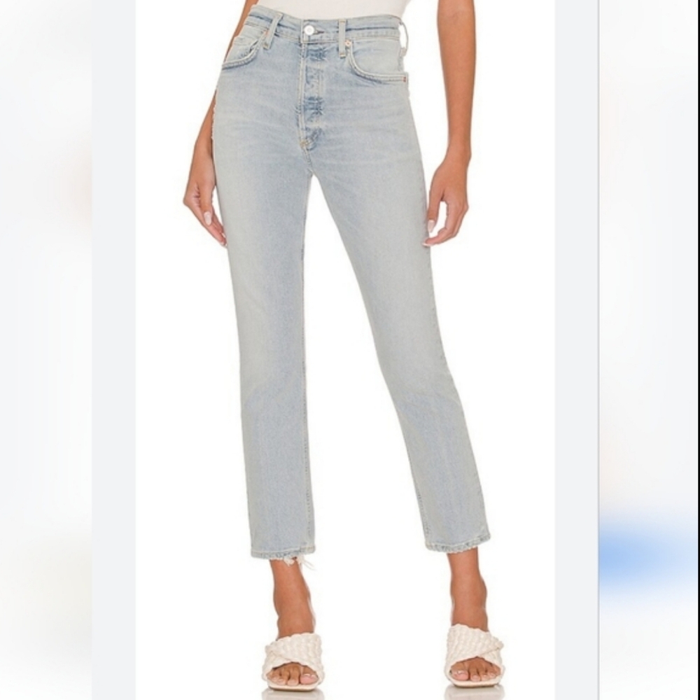 Citizens Of Humanity Highrise Vintage Slim  Jolene Size 25 Light Wash